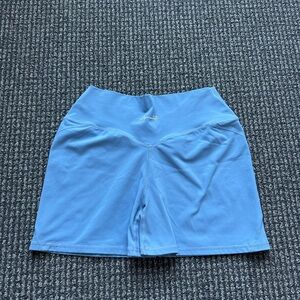 Alphalete Women’s Biker Shorts Blue Size Large